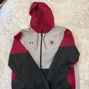 Boston College Football Hoodie Rain Jacket